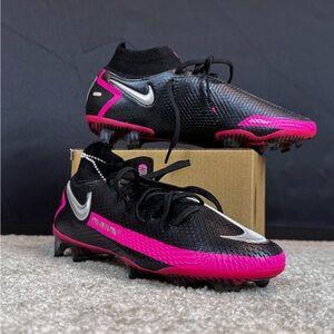 Nike Phantom GT Elite Black and Pink Athletic Shoes